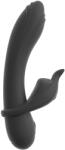 Couples Choice Couple Choice - inel pentru penis și vibrator punctul G - silicon gri Inel pentru penis