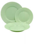Luminarc Set vesela Luminarc PLUMI Paradise Green, 18 piese din sticla temperata (41763) Serviciu de masa