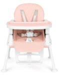 Homelux Scaun de masa pliabil 3 în 1 Homelux roz, pentru bebe 6-36 luni (HA-009_PINK) Scaun de masa bebelusi, inaltator