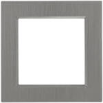 Leziter Cadru simplu Leziter Nova, gri, 83 x 83 mm, pentru 1 modul (LN1KERV-SZ)