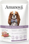  AmaNova Dog GF Pouch Adult Brilliant Beef & Chicken P01 100 g - webshop