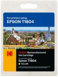 Kodak Cartus cerneala Kodak T1804 galben 12 ml, compatibil Epson Expression Home (185E018004)