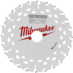 Milwaukee körfűrészlap hordozható gépekhez (fához) 190X30X1.8X24 ATB | 4932498976 (4932498976)
