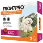 FRONTPRO Antiparazitar extern pentru caini 2 - 4 kg Frontpro x 3 tablete