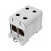 Pollmann Electrotech Fővezeték sorkapocs 2x150/2x150mm2 (35-150mm2) szürke UK 150/2, 2090210 Pollmann (2090210)