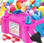 PartyPal Nagy teljesítményű pumpa lufifújáshoz elektromos 2 fúvóka gyors