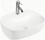  A. D. Quvinda, pultra ültethető mosdó, csaplyukkal 50x42x15.5 cm, XS-0216