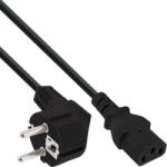 InLine Cablu de alimentare PC Schuko la IEC C13 3m Negru, InLine IL16649 (IL16649)
