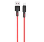 XO Cablu USB-A la Lightning 5A 1m Rosu, XO NB-Q166 (XO-NB-Q166-L-rosu)