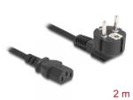 Delock Cablu de alimentare PC Schuko la IEC C13 2m, Delock 81567 (81567)