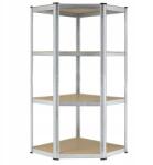 Juskys Tárolószekrény garázs pince kamra 160x75 cm (21164)