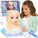 Just Play Nagy Elsa Baba Fej Fésülhető Jégvarázs Frozen Disney 30CM (32796 )