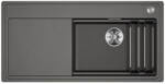 BLANCO 528103 - BLANCO ETAGON XL 6S-F vulkánszürke tartozékkal, lefolyó távműködtetővel 988X498 SZINTBE ÉPÍTÉS (528103)