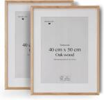  2 db-os képkeret szett natúr fából 40 x 50 (X002AQY58X)