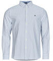 Superdry Hosszú ujjú ingek Preppy Oxford L/s Shirt Kék EU L