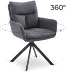  Paul forgószék sötétszürke színben (ME-PAUL-CZ-CZ-T-K)