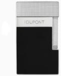 S.T. Dupont asztali szivar öngyújtó - fekete lakk, gyémánthegyű guilloché, kétféle lángtechnológiával (T20101)