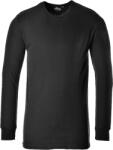 Portwest BASELAYER B123 / Hosszú ujjú termo ing - fekete 5XL (B123BKR5XL)