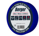 Berger Szigetelőszalag kék 20mx19mmx0, 15mm (041501-0003)