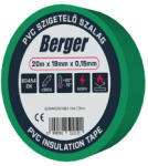 Berger Szigetelőszalag zöld 20mx19mmx0, 15mm (041501-0007)