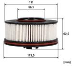 FILTRON filtru combustibil FILTRON PE 874/5 (PE 874/5) - automobilus