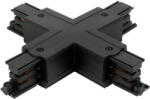LED line Connector X for 3 phase track LUMICANTO black with feeding PRIME LL-210691 SpectrumLED (LL-210691)