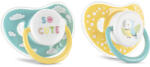 Baby Care cumi kupakkal 2db 6M+ - YELLOW/BLUE