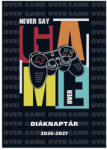 TopTimer Diák zsebkönyv TOPTIMER papírborító B/6 heti 120x170mm Gamer 2026-2027 (27D100J-00B) - fotoland