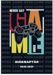 TOPTIMER Diák zsebkönyv TOPTIMER papírborító B/6 heti 120x170mm Gamer 2026-2027 (27D100J-00B) - papir-bolt