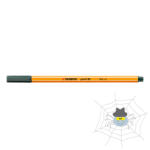 STABILO Point 88 rostirón, tűfilc 0, 4 mm - sötétzöld