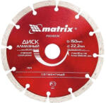 MTX 125mmxM14 szegmentált gyémánt beton vágótárcsa száraz MATRIX PROFESSIONAL (731739) - gardenhome