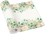 PAW Textilhatású asztali futó 40 cm x 24 m - Floral Moments
