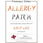 Sarmis Plasturi contra alergiilor, Allergy patch