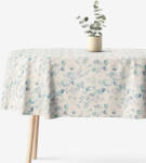 Goldea ovális dekoratív terítő valencia - növénylenyomatok 140 x 280 cm