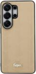 Lacoste Husa Lacoste Nomograme Gold Logo cu MagSafe compatibila cu Samsung Galaxy S26 Ultra, Bej (3666339611859)