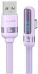 USAMS Cablu pentru incarcare si transfer de date USAMS US-SJ651, USB la USB-C, 66W, 5A, 1.2m, Mov (6958444907840)