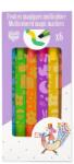 Djeco Set 6 carioci magice cu varf dublu, djeco