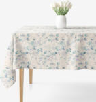 Goldea față de masă decorativă valencia - imprimeuri de plante 120 x 140 cm Fata de masa