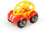Bright Starts Masinuta de jucarie Bright Starts Oball, galben-rosu, cu zornaitoare, material flexibil (5d698e5b)