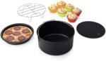Princess Set accesorii friteuza cu aer cald Princess 182012, 10 piese, compatibil 4.5L si 5.2L (182012)