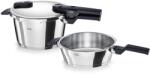 Fissler Set oale sub presiune Fissler Vitaquick, 4.5L 2.5L, inductie, otel inoxidabil (600-410-11-000/0)