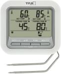 TFA Termometru digital pentru carne TFA Dostmann 14.1516, 2 sonde inox, alb, pana la 300C (14.1516.02)