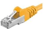 PremiumCord Patchcord SFTP RJ45-RJ45 Cat. 6A, 1m, galben "SFTP-6A-1-Y (SFTP-6A-1-Y)