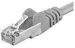 PremiumCord Patchcord SFTP RJ45-RJ45 Cat. 6A, 15m, gri, "SFTP-6A-15-G (SFTP-6A-15-G)