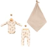 Minisse Комплект с пелена Minisse - 3-6 м, Leaves (5045MS-BEJ) - baby