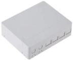 Emtex Priza FO, cutie FTTH de interior doua intrari, 4 x SC simplex sau 4 x LC duplex, neechipata - Emtex "FTTHBOX-4P (FTTHBOX-4P)
