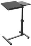 Blackmount Masa laptop/videoproiector reglabil pe inaltime Blackmount P300, 58 - 90 cm, Max. 10 Kg, Negru (P300) - shortcutcomputer