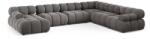 Micadoni Coltar Bellis in forma de U cu tapiterie din catifea (MIC_UR_51_F1_BELLIS12)