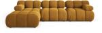 Micadoni Canapea Bellis cu tapiterie din catifea (MIC_0SET2_51_F1_BELLIS4) Canapea