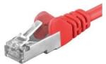 PremiumCord Patchcord SFTP RJ45-RJ45 Cat. 6A, 3m, rosu, "SFTP-6A-3-R (SFTP-6A-3-R)